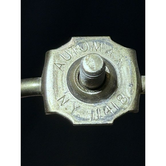 Automax 11418 Hard To Find Wood Table Lamp Works Great 32 3/4”H No Shade VGUC - Picture 12 of 16